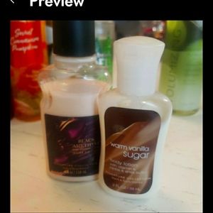Bath and body lotions...old but still smell amazing!!!